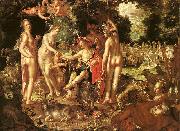 WTEWAEL, Joachim The Judgment of Paris jkgy oil painting reproduction